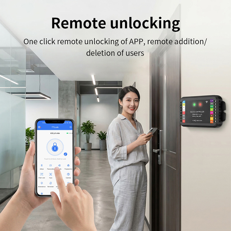TB01-WIFI Smart Access Control Controller TTLock APP Remote Management TB01-WIFI Smart Access Control Controller TTLock APP Remote Management