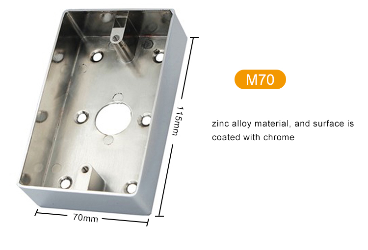 Нижняя коробка переключателя металлическая коробка из цинкового сплава-M70