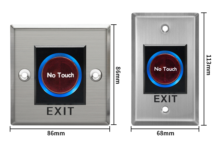 Touchless automatic door opener