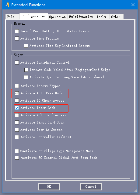 web-based access control