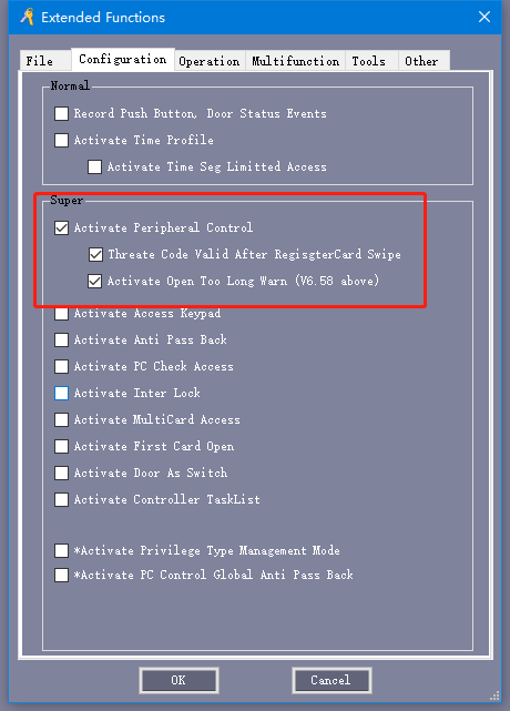 web-based access control