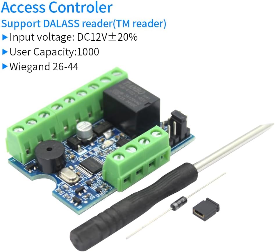 TM-DALLAS RFID WG26-44 Access Controller – Compatible with Dallas Readers