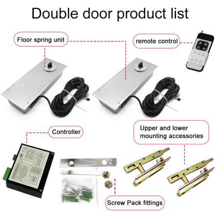 Concealed Glass Floor Door Closer