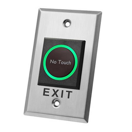 Touchless exit button