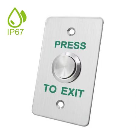 Stainless Steel Exit Button