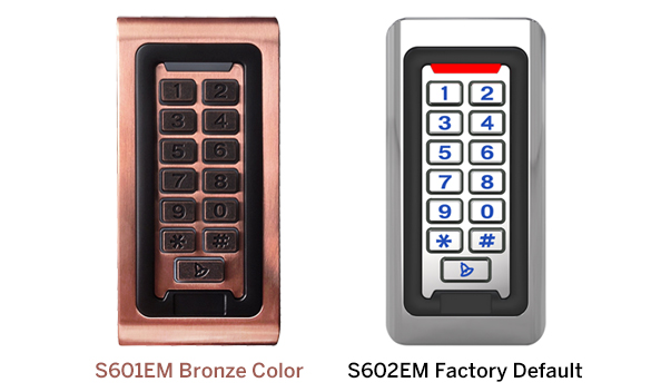  210шт  S601EM управление доступом с клавиатуры бронзовый цвет в системах контроля доступа