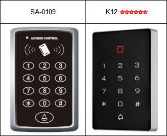 Сравнение контроля доступа rfid k12 и sa-0109